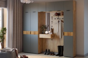 МЕБЕЛЬСОН К12 Прихожая (графит) в Шадринске - shadrinsk.mebel24.online | фото