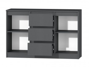 МС "Хилтон" Комод №4 1200 (графит) в Шадринске - shadrinsk.mebel24.online | фото 3