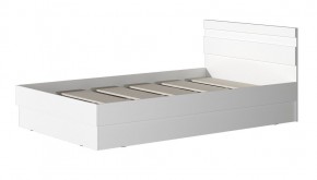 МС "Хилтон" Кровать 1,2 (Белый текстурный) 1200*2000 в Шадринске - shadrinsk.mebel24.online | фото