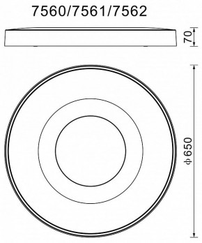 Накладной светильник Mantra Coin 7690 в Шадринске - shadrinsk.mebel24.online | фото 3