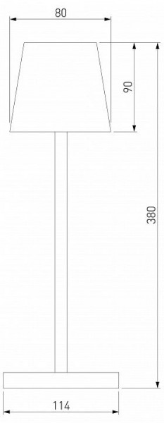 Настольная лампа декоративная Elektrostandard Mist a063928 в Шадринске - shadrinsk.mebel24.online | фото 3