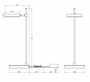 Настольная лампа декоративная Maytoni Fad MOD070TL-L8W3K в Шадринске - shadrinsk.mebel24.online | фото 3