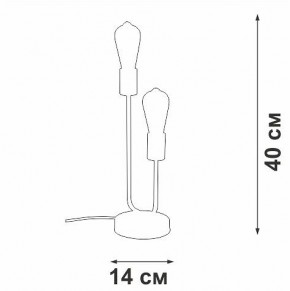 Настольная лампа декоративная Vitaluce V3005 V3005-1/2L в Шадринске - shadrinsk.mebel24.online | фото 5