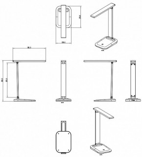 Настольная лампа офисная Arte Lamp London A5124LT-1BK в Шадринске - shadrinsk.mebel24.online | фото 2