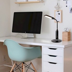Настольная лампа офисная Eurosvet Soft 80503/1 черный в Шадринске - shadrinsk.mebel24.online | фото 4