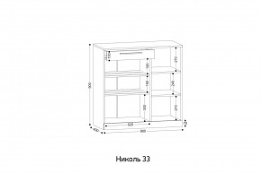 НИКОЛЬ 33 Тумба для обуви в Шадринске - shadrinsk.mebel24.online | фото 2