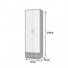 ОЛИВИЯ Детская (модульная) дуб серый/белый в Шадринске - shadrinsk.mebel24.online | фото 17