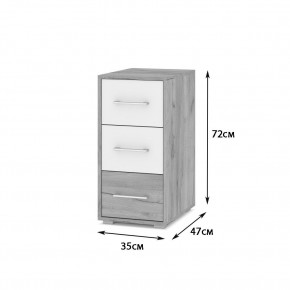 ОЛИВИЯ Детская (модульная) дуб серый/белый в Шадринске - shadrinsk.mebel24.online | фото 5