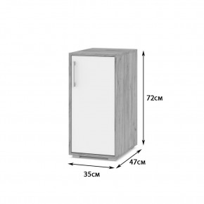 ОЛИВИЯ Детская (модульная) дуб серый/белый в Шадринске - shadrinsk.mebel24.online | фото 8