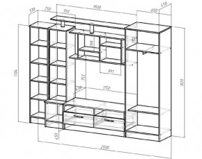 ОСКАР Гостиная (ЯШТ/ЯШС) в Шадринске - shadrinsk.mebel24.online | фото 2