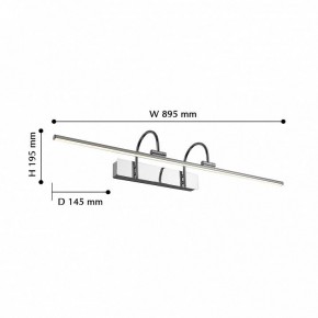 Подсветка для картины Favourite Strenuus 2431-3W в Шадринске - shadrinsk.mebel24.online | фото 2
