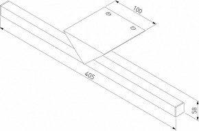 Подсветка для зеркала Elektrostandard Delta a058169 в Шадринске - shadrinsk.mebel24.online | фото 4