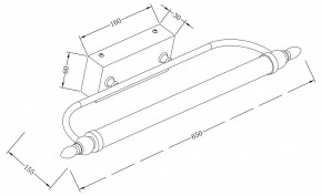 Подсветка для зеркала Maytoni Oculus MIR014WL-L12C3K в Шадринске - shadrinsk.mebel24.online | фото 3