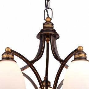 Подвесная люстра Arte Lamp Bonito A9518LM-5BA в Шадринске - shadrinsk.mebel24.online | фото