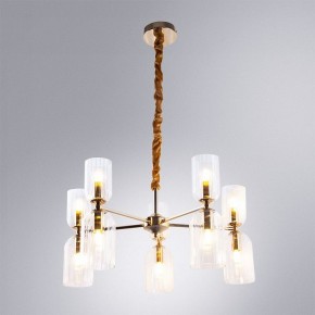 Подвесная люстра Arte Lamp Charm A1623LM-10GO в Шадринске - shadrinsk.mebel24.online | фото 3