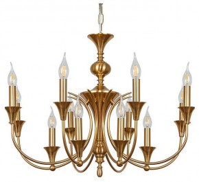 Подвесная люстра Arte Lamp Collinetta A4094LM-12PB в Шадринске - shadrinsk.mebel24.online | фото