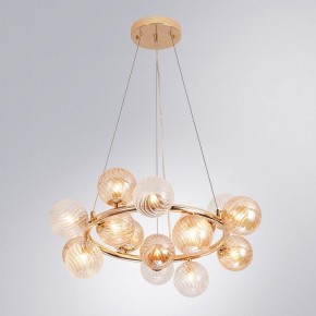 Подвесная люстра Arte Lamp Etereo A5261LM-15GO в Шадринске - shadrinsk.mebel24.online | фото 3