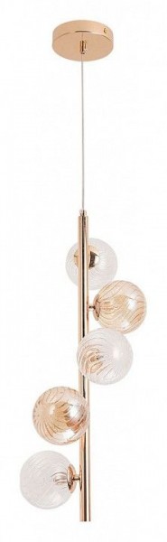 Подвесная люстра Arte Lamp Etereo A5261SP-5GO в Шадринске - shadrinsk.mebel24.online | фото 2