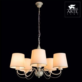 Подвесная люстра Arte Lamp Orlean A9310LM-5WG в Шадринске - shadrinsk.mebel24.online | фото 4