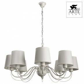Подвесная люстра Arte Lamp Orlean A9310LM-8WG в Шадринске - shadrinsk.mebel24.online | фото 3