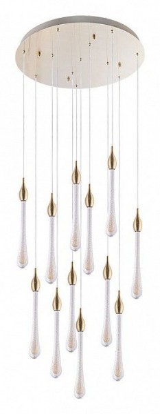 Подвесная люстра Arte Lamp Raindrop A1803LM-36PB в Шадринске - shadrinsk.mebel24.online | фото
