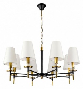 Подвесная люстра Arte Lamp Riccardo A4075LM-8BK в Шадринске - shadrinsk.mebel24.online | фото 2