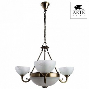 Подвесная люстра Arte Lamp Windsor A3777LM-3-2AB в Шадринске - shadrinsk.mebel24.online | фото 2