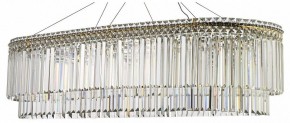 Подвесная люстра Arti Lampadari Ovindoli Nickel Ovindoli L 1.5.120x40.101 G в Шадринске - shadrinsk.mebel24.online | фото