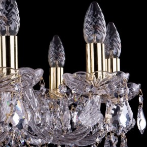 Подвесная люстра Bohemia Ivele Crystal 1402 1402/10/240/G/Leafs в Шадринске - shadrinsk.mebel24.online | фото 2