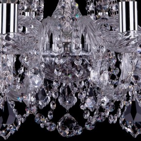 Подвесная люстра Bohemia Ivele Crystal 1402 1402/10/240/Ni/Leafs в Шадринске - shadrinsk.mebel24.online | фото 3
