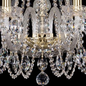 Подвесная люстра Bohemia Ivele Crystal 1402 1402/10/300/G в Шадринске - shadrinsk.mebel24.online | фото 4
