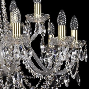 Подвесная люстра Bohemia Ivele Crystal 1402 1402/10+5/300/G в Шадринске - shadrinsk.mebel24.online | фото 2