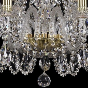 Подвесная люстра Bohemia Ivele Crystal 1402 1402/10+5/300/G в Шадринске - shadrinsk.mebel24.online | фото 3