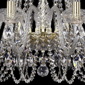 Подвесная люстра Bohemia Ivele Crystal 1402 1402/12/360/G в Шадринске - shadrinsk.mebel24.online | фото 3