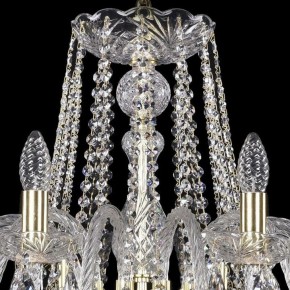 Подвесная люстра Bohemia Ivele Crystal 1402 1402/12/360/G в Шадринске - shadrinsk.mebel24.online | фото 4