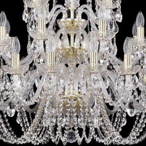 Подвесная люстра Bohemia Ivele Crystal 1402 1402/16+8+4/300/h-123/3d/G в Шадринске - shadrinsk.mebel24.online | фото 3