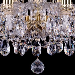 Подвесная люстра Bohemia Ivele Crystal 1402 1402/8/160/G в Шадринске - shadrinsk.mebel24.online | фото 3