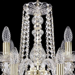 Подвесная люстра Bohemia Ivele Crystal 1402 1402/8+4/160/2d/G в Шадринске - shadrinsk.mebel24.online | фото 4