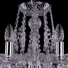 Подвесная люстра Bohemia Ivele Crystal 1410 1410/10/240/Ni/V0300 в Шадринске - shadrinsk.mebel24.online | фото 4