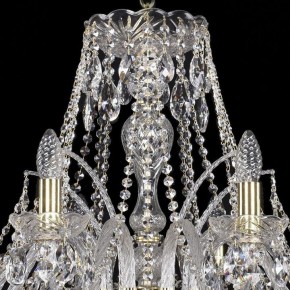 Подвесная люстра Bohemia Ivele Crystal 1411 1411/10/300/G в Шадринске - shadrinsk.mebel24.online | фото 4