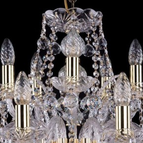 Подвесная люстра Bohemia Ivele Crystal 1411 1411/10+5/240/G/Balls в Шадринске - shadrinsk.mebel24.online | фото 4