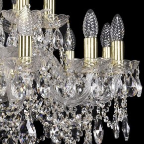 Подвесная люстра Bohemia Ivele Crystal 1411 1411/12+6/240/G в Шадринске - shadrinsk.mebel24.online | фото 2