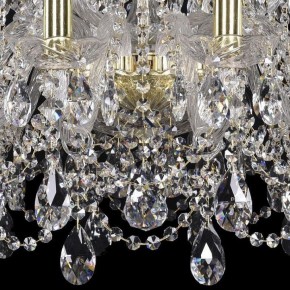 Подвесная люстра Bohemia Ivele Crystal 1411 1411/12+6/240/G в Шадринске - shadrinsk.mebel24.online | фото 3