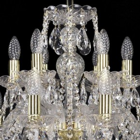 Подвесная люстра Bohemia Ivele Crystal 1411 1411/12+6/240/G в Шадринске - shadrinsk.mebel24.online | фото 4