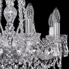 Подвесная люстра Bohemia Ivele Crystal 1411 1411/8/160/Ni в Шадринске - shadrinsk.mebel24.online | фото 2