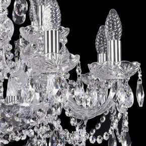 Подвесная люстра Bohemia Ivele Crystal 1411 1411/8+4/195/Ni в Шадринске - shadrinsk.mebel24.online | фото 2