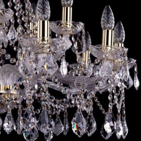 Подвесная люстра Bohemia Ivele Crystal 1413 1413/10+5/300/G/Leafs в Шадринске - shadrinsk.mebel24.online | фото 2