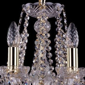 Подвесная люстра Bohemia Ivele Crystal 1413 1413/8/165/G в Шадринске - shadrinsk.mebel24.online | фото 4