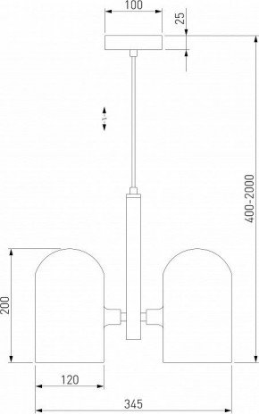 Подвесная люстра Eurosvet Bambola 50357/3 латунь в Шадринске - shadrinsk.mebel24.online | фото 4