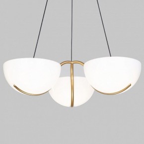 Подвесная люстра Eurosvet Emisfero 50083/3 LED золото в Шадринске - shadrinsk.mebel24.online | фото